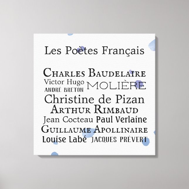 Faux wrapped canvas (Front)