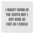 Faux Wrapped Canvas Print