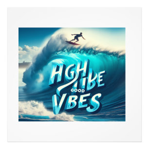 Faux Wrapped Canvas Print