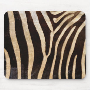 faux zebra print mouse pad