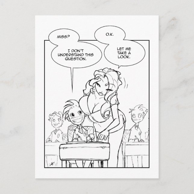 Fave Teacher Postcard (Front)