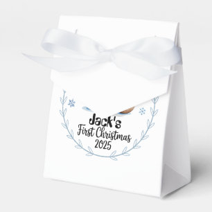 Favor Box-Baby’s First Christmas Favor Boxes