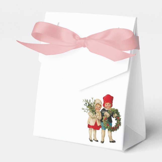 Favor Box Christmas  (Front Side)