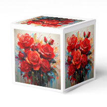 Favor box - The Red Roses Artwork