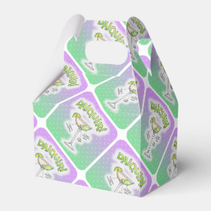 FAVOR BOXES - DAIQUIRI RECIPE COCKTAIL ART