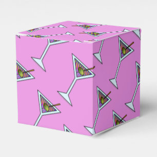 FAVOR BOXES - MARTINI DESIGN