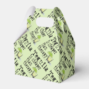 FAVOR BOXES - TEQUILA, CHEAPER THAN THERAPY