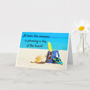 FAVORITE BEACH BUM TURNS **50** CARD