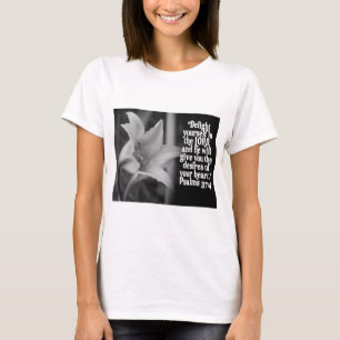 FAVORITE  BIBLE SCRIPTURE PSALM 37:4 T-Shirt