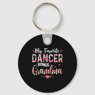 Favorite dancer call grandma happy mother's dayFav Key Ring