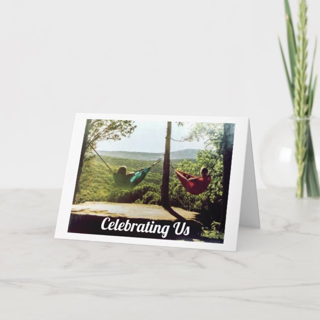 'FAVORITE' PLACE TO BE IS WITH 'YOU' ANNIVERSARY CARD (Front)