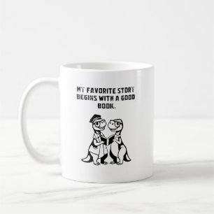 Favorite Story Good Book Lover Reading Design Coffee Mug