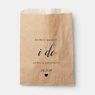 Favour Bag - Doughnut Mind if I Do Heart Kraft