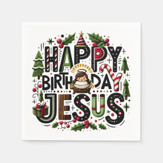 favour bag HBD Jesus Napkin