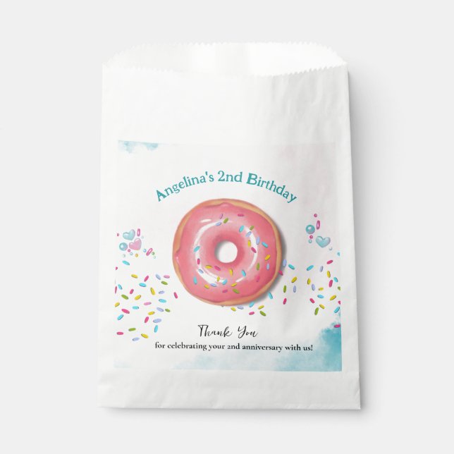 Favour Bags for 2nd Birthday. (Front)
