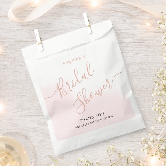 Favour Bags for a bridal shower. (Clipped)