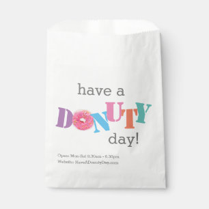 Favour Bags - Have a DONUTY Day!