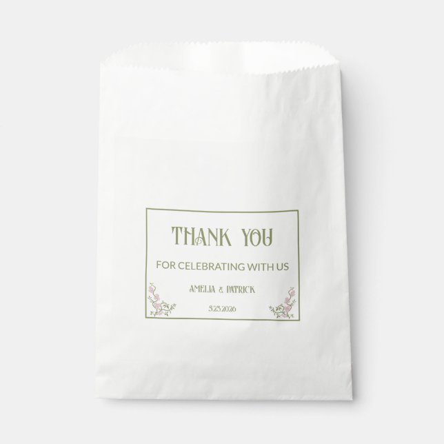 Favour Box Bag (Front)