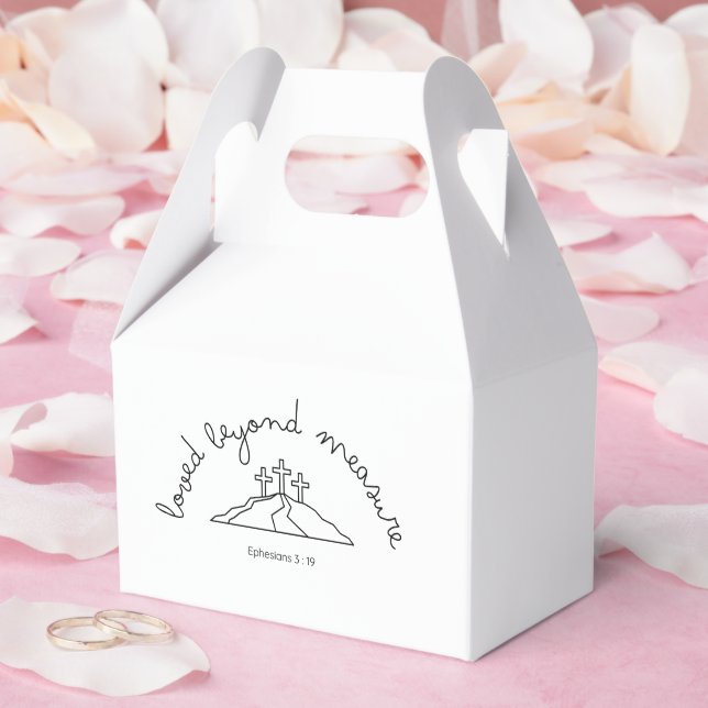 Favour Box Bible scripture verse, Inspirational  (Wedding)