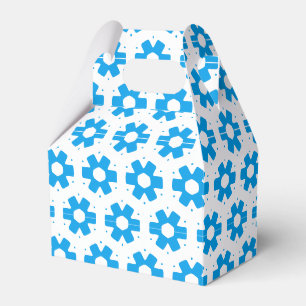 Favour Box - Blue Florets