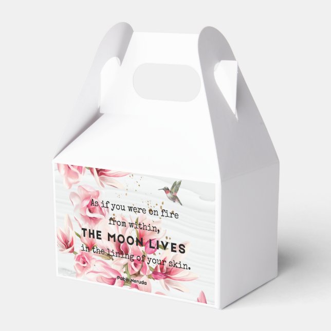 Favour Box for Weddings (Front Side)