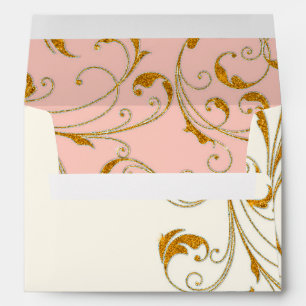 Favour Box Glam Old Hollywood Regency Black Tie Envelopes