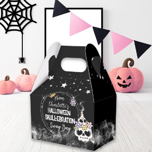 Favour Box Halloween skull-ebrations swag bag