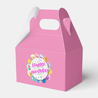 Favour box party (girls birthday)