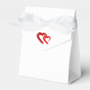 Favour Box Red Hearts