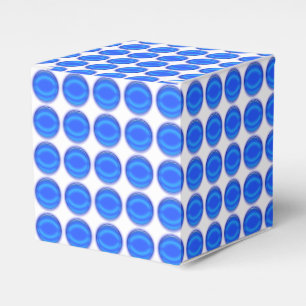 Favour Box – Rows or Blue Dots