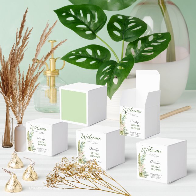 Favour Delicate Pampas Bridal Shower Box (Creator Uploaded)