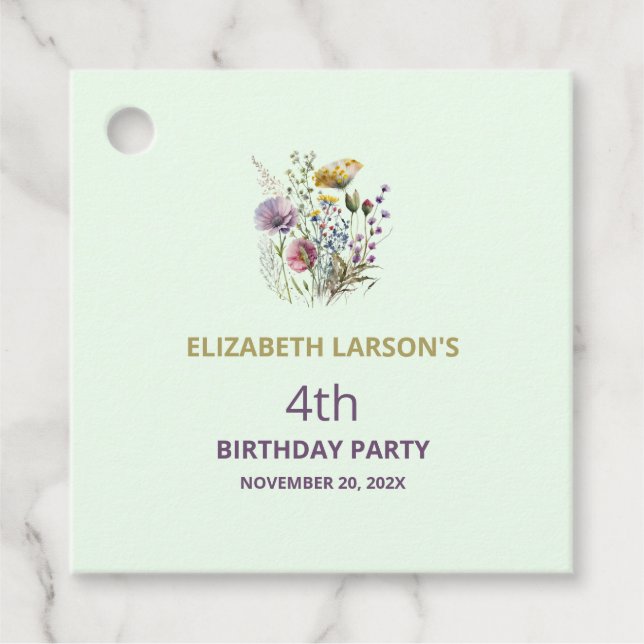 Favour Tags (Front)