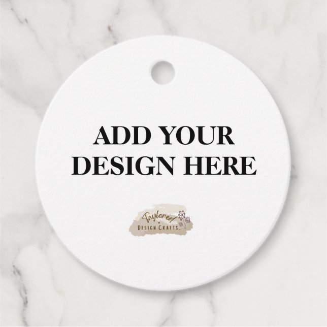 Favour Tags Cutouts (Front)