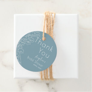 Favour Tags for a bridl shower.