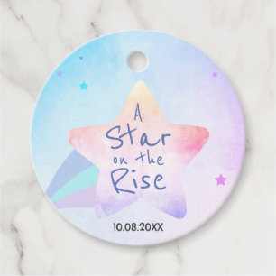 Favour Tags for Baby Shower   Rising Star