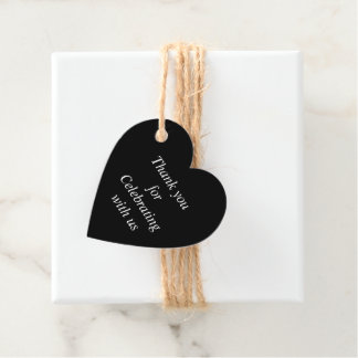 Favour Tags Thank you for Celebrating with us