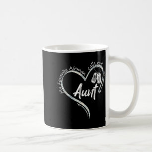 Favourite airman calls aunt air force graduation coffee mug