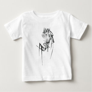 Favourite Black White Abstract Tribal Tattoo Art Baby T-Shirt