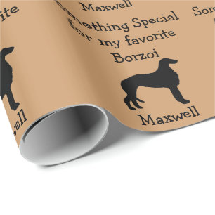 Favourite Borzoi Custom Wrapping Paper