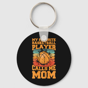 Favourite Bysketbyll Player Calls Me Mum Bysketbyl Key Ring
