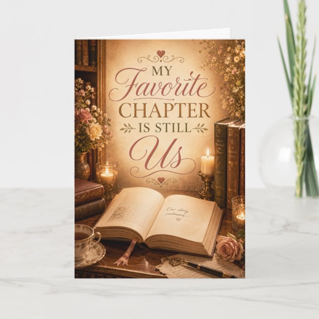 Favourite Chapter Anniversary Card (Front)