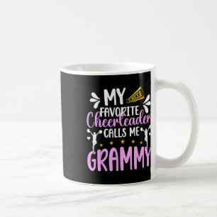Favourite Cheerleader Calls Me Grammy Cheer Grammy Coffee Mug