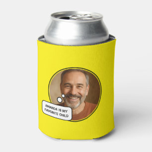 Favourite Child Funny Dad Father's Day Can Cooler