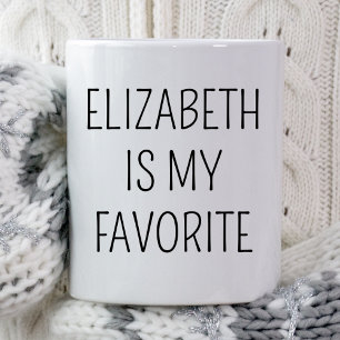 Favourite Child Personalised Mum Mothers Day Gift Mug