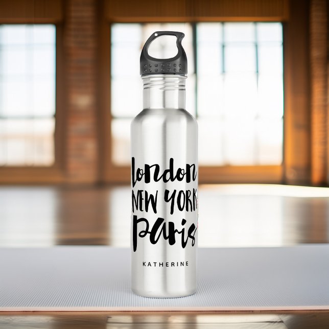 Favourite Cities 710 Ml Water Bottle (Creator Uploaded)