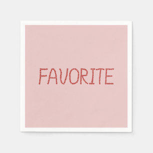 Favourite Cocktail Paper Napkins