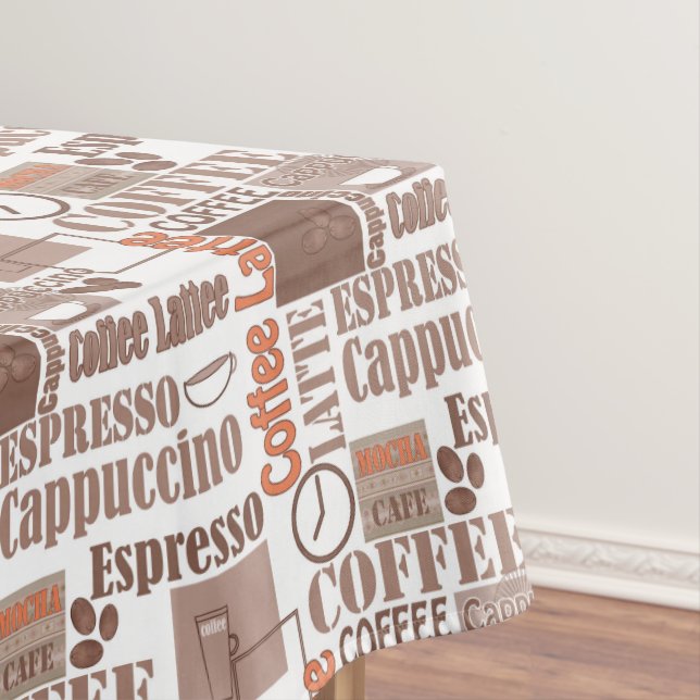 Favourite coffee tablecloth (In Situ)