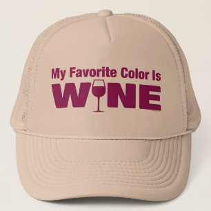 Favourite Colour Is Wine Trucker Hat