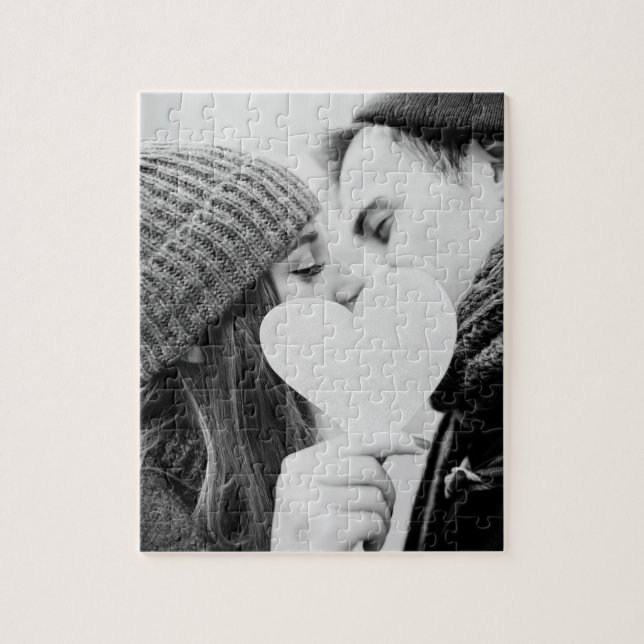 Favourite Couple Photo Anniversary Wedding Jigsaw Puzzle (Vertical)