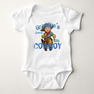 favourite cowboy body suit baby bodysuit